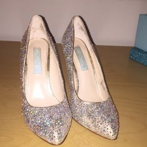 Blue Betsey Johnson  SB-Shine Champ Fabric
